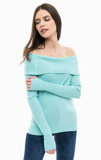 Джемпер из вискозы мятного цвета United Colors of Benetton