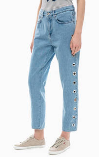 Зауженные джинсы с металлическим декором Gas