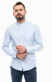 Хлопковая рубашка с карманом Drykorn