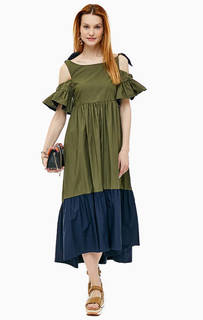 Длинное платье из хлопка Pinko