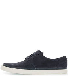 Замшевые кеды на шнуровке Clarks