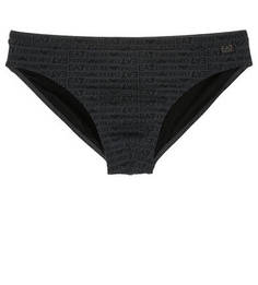 Серые плавки с логотипом бренда EA7