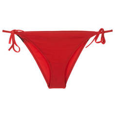 Красные купальные плавки на завязках Calvin Klein