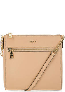 Сумка через плечо из натуральной кожи Dkny