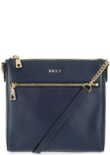 Сумка через плечо из натуральной кожи Dkny