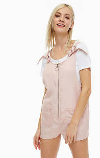 Розовый комбинезон с шортами Glamorous