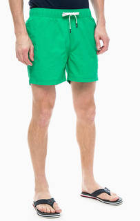 Зеленые купальные шорты с чехлом Tommy Hilfiger