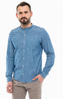 Джинсовая рубашка с застежкой на пуговицы S.Oliver