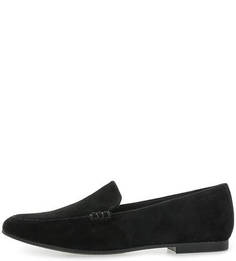 Замшевые лоферы черного цвета Vagabond