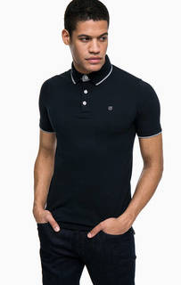 Футболка поло с удлиненной спинкой Jack & Jones
