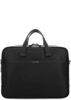 Черная сумка через плечо с карманами Calvin Klein Jeans