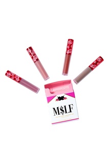 Набор матовых помад M.$.L.F., 4 х 2,6 ml Lime Crime
