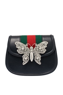Сумка с бабочкой из кристаллов Gucci Totem