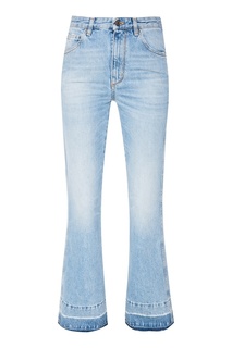 Голубые расклешенные джинсы Golden Goose Deluxe Brand