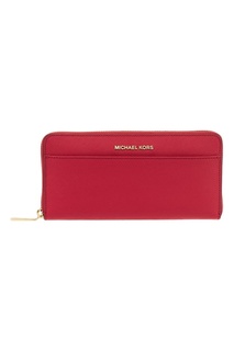 Розовый кошелек Money Pieces Michael Kors