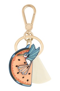 Кожаный брелок с птицей Venus Furla