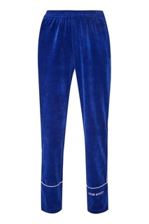 Синие бархатные брюки Neige