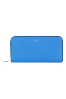Синий кошелек на молнии Babylon Furla