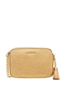 Сумка из золотистой кожи Ginny Michael Kors