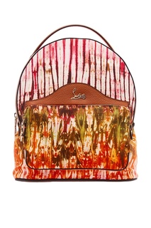 Хлопковый рюкзак Backloubi Small Christian Louboutin