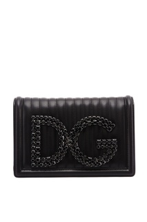 Черная сумка из кожи DG Girls Dolce & Gabbana