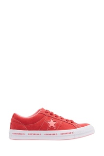 Красные замшевые кеды One Star Converse