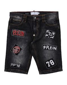 Джинсовые бермуды Philipp Plein