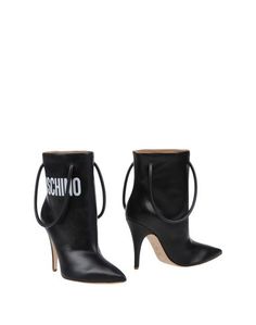 Полусапоги и высокие ботинки Moschino