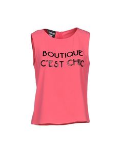 Топ без рукавов Boutique Moschino