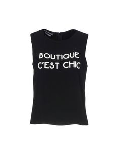 Топ без рукавов Boutique Moschino