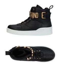 Высокие кеды и кроссовки Moschino