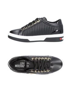 Низкие кеды и кроссовки Love Moschino