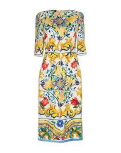 Платье до колена Dolce & Gabbana