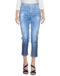 Джинсовые брюки-капри Dsquared2