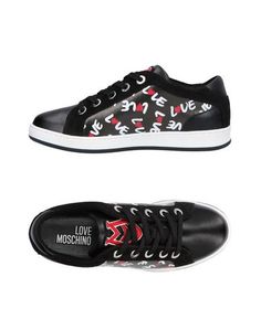 Низкие кеды и кроссовки Love Moschino