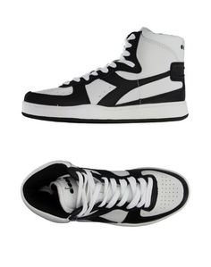 Высокие кеды и кроссовки Diadora