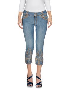 Джинсовые брюки-капри Ermanno Scervino