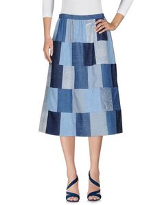 Джинсовая юбка RED Valentino