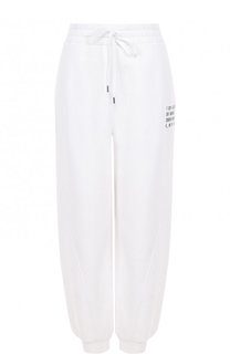 Однотонные хлопковые джоггеры T by Alexander Wang