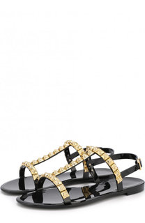 Резиновые сандалии Jelrose с заклепками Stuart Weitzman