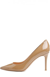Лаковые туфли Gianvito 85 на шпильке Gianvito Rossi