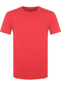 Хлопковая футболка с круглым вырезом Polo Ralph Lauren