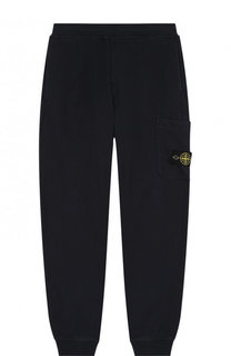 Хлопковые джоггеры с нашивкой Stone Island
