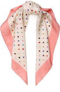 Шелковый шарф с принтом Valentino