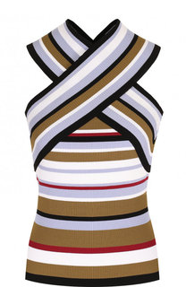 Приталенный вязаный топ MRZ