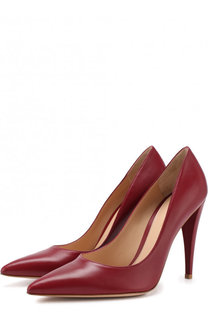 Кожаные туфли на шпильке Gianvito Rossi