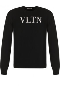 Джемпер тонкой вязки из смеси шерсти и кашемира Valentino