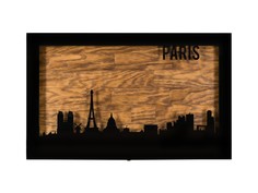 Панно-светильник "Paris" Wood&Light