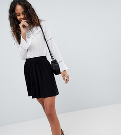 Короткая расклешенная юбка ASOS DESIGN Tall - Черный