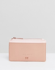 Визитница на молнии Ted Baker - Бежевый